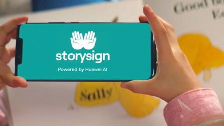 Así es StorySign, la aplicación que utiliza la IA de Huawei para enseñar a leer a niños sordos