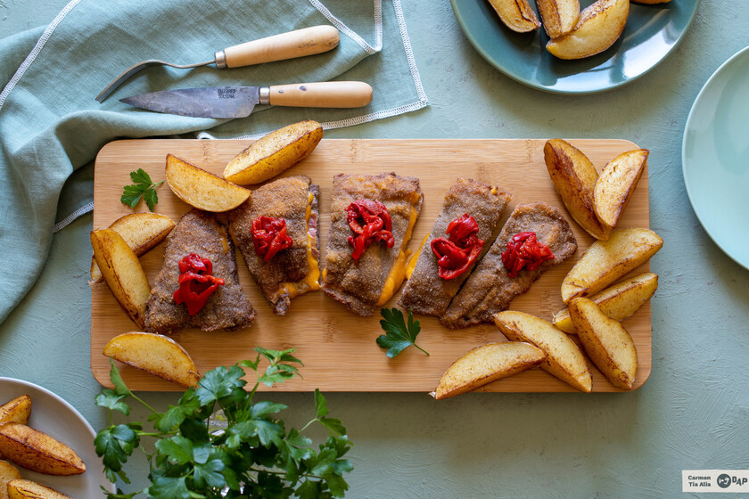 The Best And Easiest Asturian Cachopo Recipe, The Large Breaded Veal