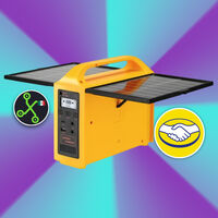 El producto perfecto cuando se te va la luz: con esta enorme baterías va a poder cargar hasta tu laptop