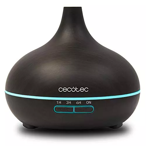 Cecotec Humidificador Ultrasónico y Difusor de Aromas con Temporizador Pure Aroma 300 Yin