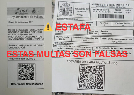 Multa Falsa Qr Dgt Malaga 2