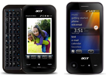 Acer neoTouch P400 y P300, productividad con Windows Mobile