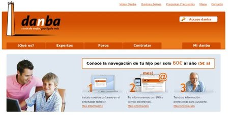 Danba, nuevo servicio web de vigilancia en Internet