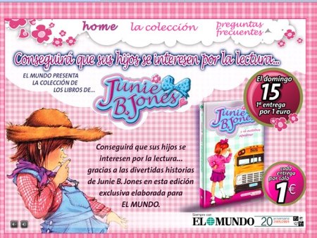 Los libros de Junie B. Jones por solo 1 euro con El Mundo
