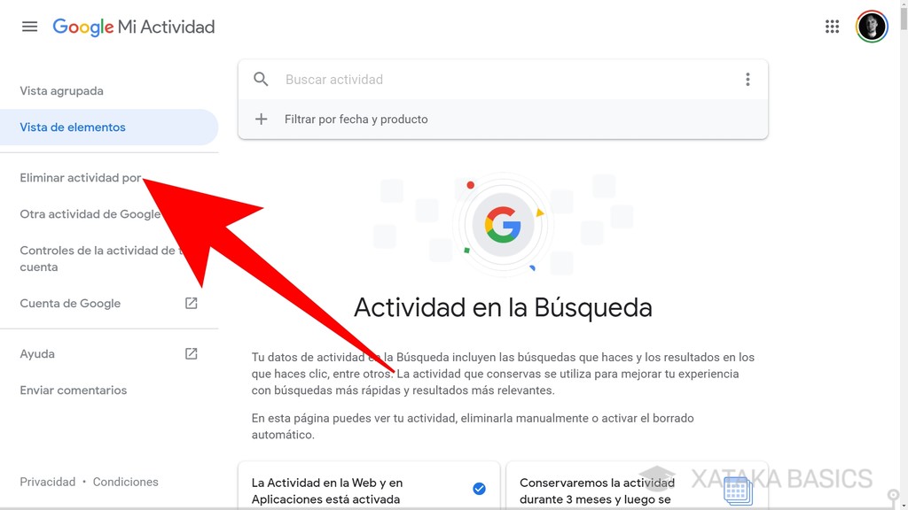 Cómo eliminar el historial de Google en PC