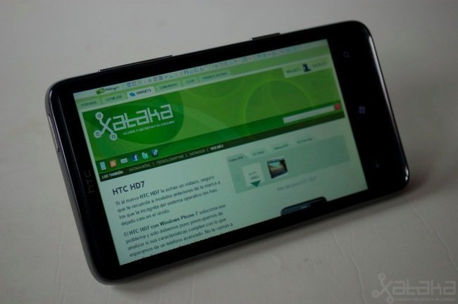 HTC HD7, móvil Windows Phone 7 a análisis (I)