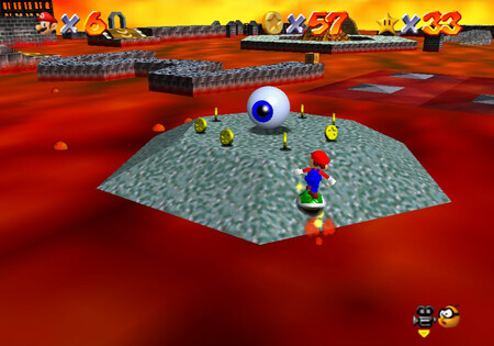Super Mario 64: cómo conseguir la estrella de las 100 monedas de Lethal Lava Land