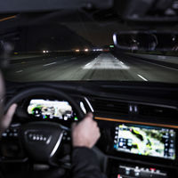 Con los Matrix LED Digital, Audi puede reeducar a los conductores para que mantengan la distancia de seguridad