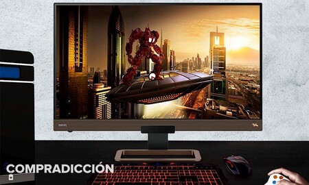 El completo monitor gaming BenQ EX2780Q te ofrece resolución 2K y ahora cuesta 77 euros menos en PcComponentes y lleva envío gratis
