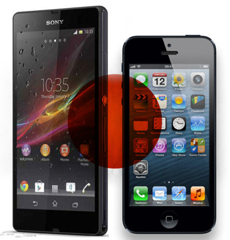 iPhone 5 y Sony Xperia Z mandan en Japón
