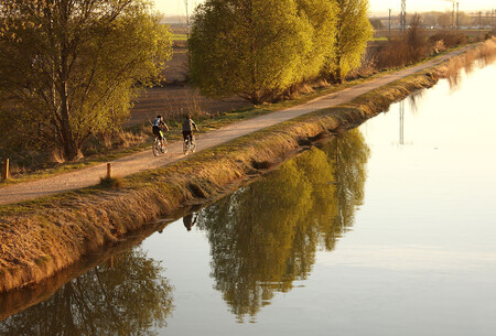 Ruta ciclista Canal de Catilla