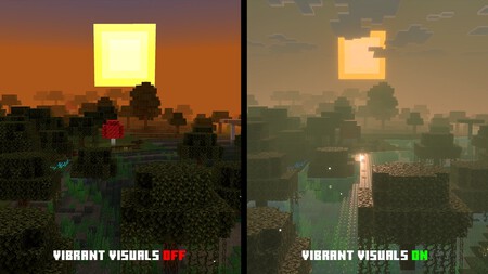 Vibrant Visuals Minecraft Android