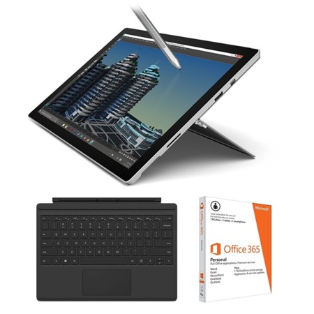 Microsoft Surface Pro 4 + Teclado + Office 365 por 999 euros