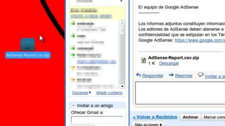 Gmail permite descargar adjuntos arrastrandolos fuera... de Chrome