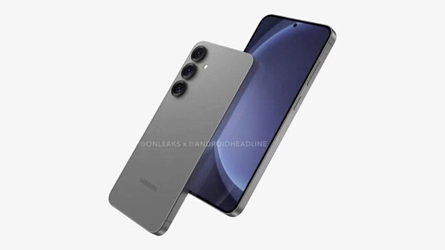 Render del SamsungGalaxy S25+