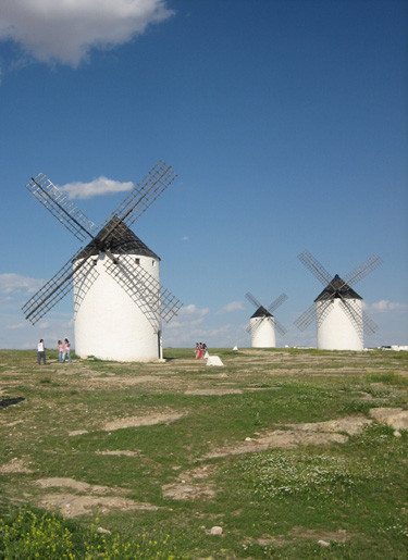 Los molinos del Quijote en Campo de Criptana (Ciudad Real)