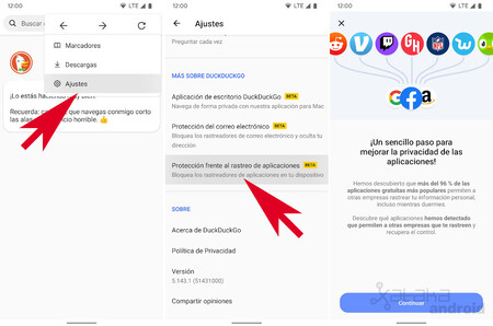 Protección contra el rastreo