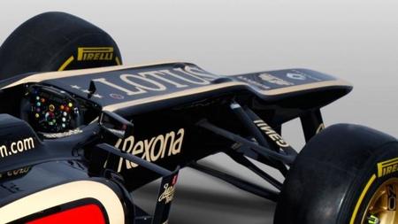 El Lotus E21 utiliza un sistema de suspensión superior al del Mercedes W04