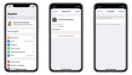 iPhoneデジタル証明書
