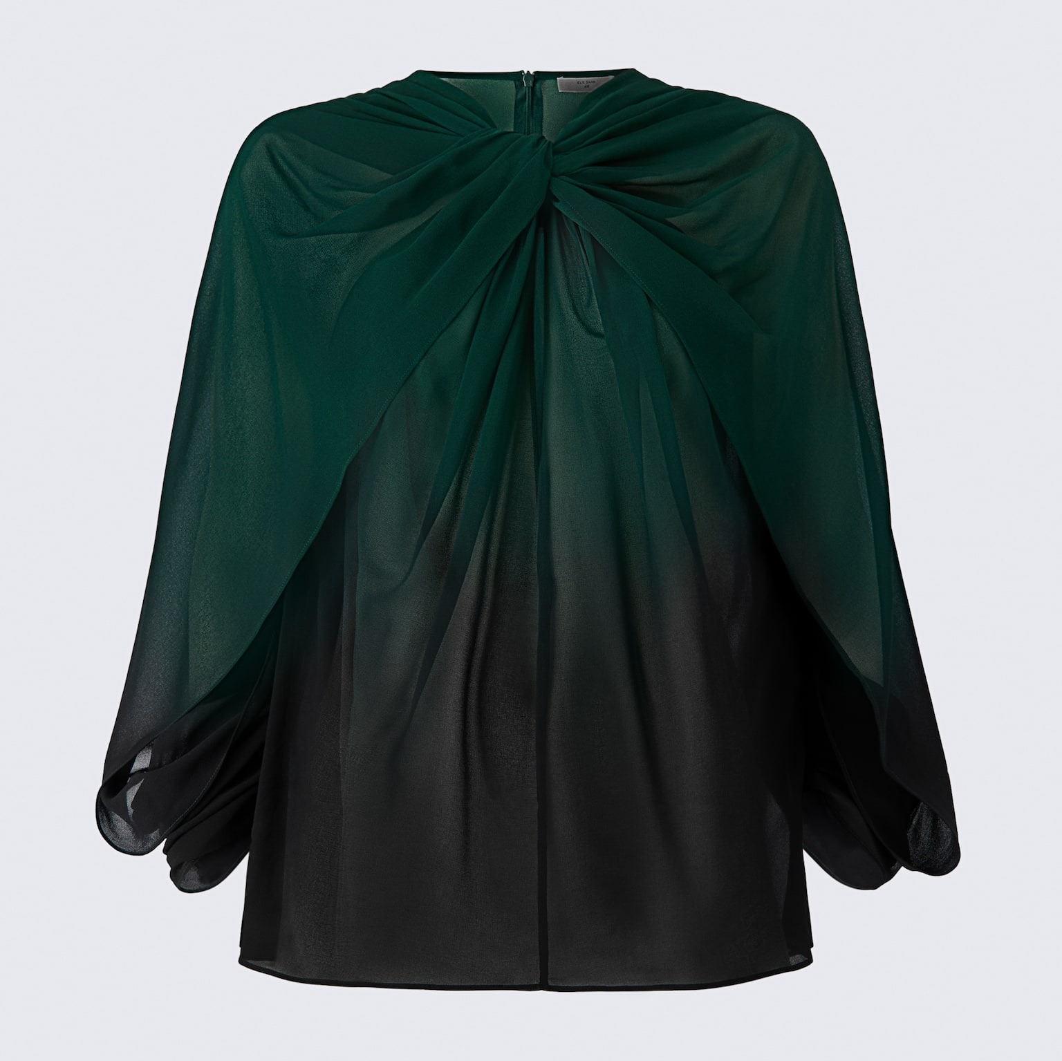 Blusa capa con detalle girado

