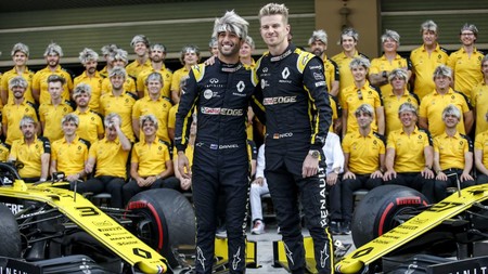 Ricciardo Hulkenberg Abu Dabi F1 2019