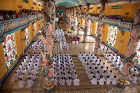 El Templo Cao Đài de Tay Ninh, en Vietnam