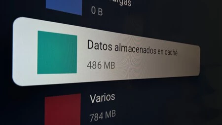 Datos Cache Android Tv