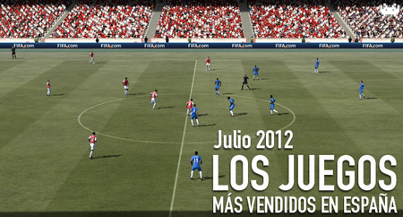 Los juegos más vendidos en España en julio 2012: vuelve el fútbol