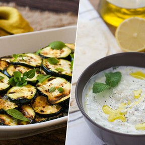 Con calabacín y yogur, esta mezcla de Italia y Grecia se ha convertido en mi nuevo plato favorito del verano 