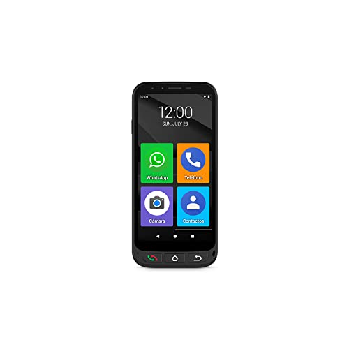 SPC Zeus 4G + Carcasa - Smartphone para Personas Mayores 4G