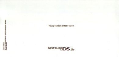 Primer anuncio de NDS Lite en Europa