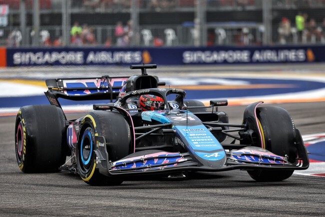 Ocon Singapur F1 2024