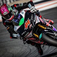 Lucas Mahias ha perdido el dedo meñique de su mano derecha tras la caída que sufrió con la MotoE en Cheste