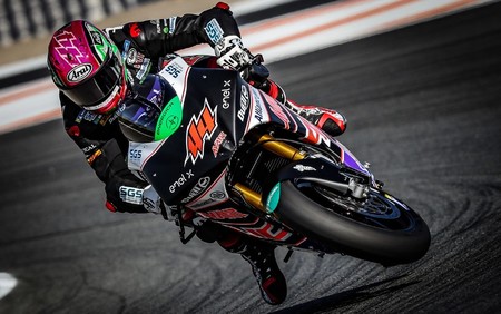 Lucas Mahias ha perdido el dedo meñique de su mano derecha tras la caída que sufrió con la MotoE en Cheste