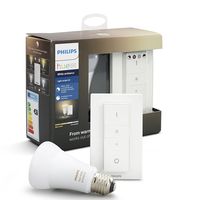 Kit Philips Hue White Ambiance, con una bombilla LED e interruptor, compatible con Alexa por sólo 24,75 euros