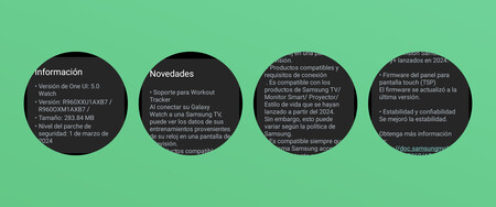 Galaxy Watch Actualizacion