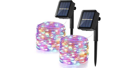 guirnaldas de navidad solares BrizLabs