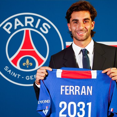 Ferrán Torres, nuevo delantero del PSG: "Es el club ideal para ganar mi primer trofeo de la Liga de Campeones. Queremos ganarlo juntos" 