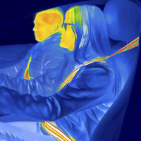 Estos cinturones calefactados pretenden ser la alternativa barata a la bomba de calor para sobrellevar el frío en un coche eléctrico 