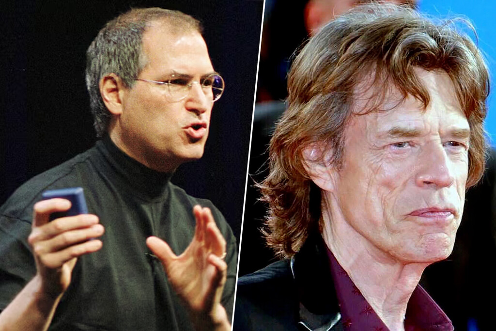 La extraña reunión de Steve Jobs con Mick Jagger: le regaló un Mac y este lo ignoró, así que Jobs se vengó insultándole