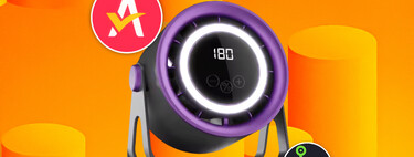 Este ventilador para escritorio tiene un diseño brutal, es recargable y está en liquidación 