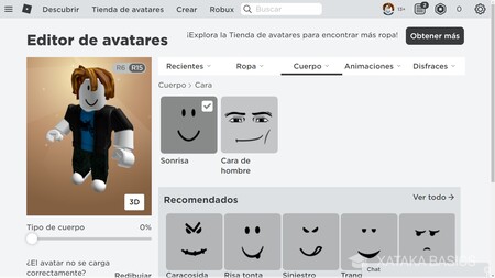 Roblox Español - Intenté hacer la cara de Que pro en