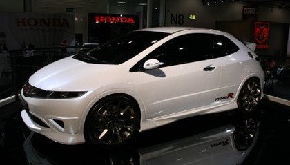 honda civic type r blanco salon londres