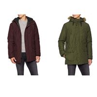 Desde 44,43 euros podemos estrenar una parka Jack & Jones Jprfred Arctic STS en verde o granate gracias a Amazon 