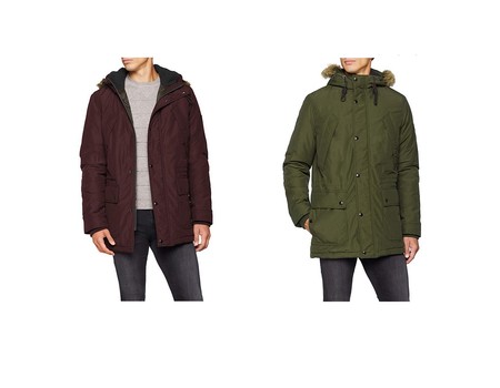 Desde 44,43 euros podemos estrenar una parka Jack & Jones Jprfred Arctic STS en verde o granate gracias a Amazon