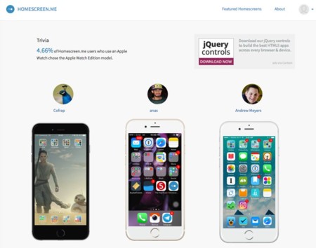 Homescreen.me, una web para descubrir qué apps usan otras personas en su iPhone
