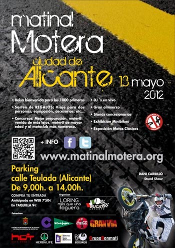 Primera Matinal Motera en Alicante