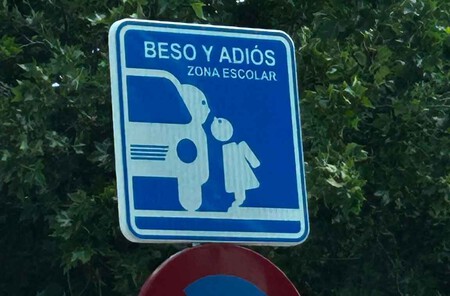 Señal 'Un beso y adiós'