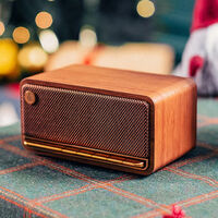 Potente, con mucha autonomía y un acabado en madera: 60% de descuento en este llamativo altavoz Bluetooth