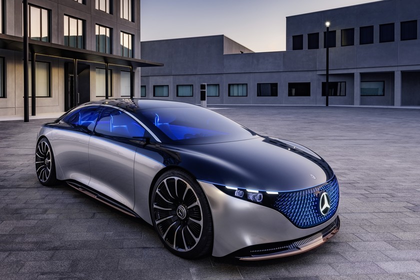El Mercedes-Benz Vision EQS es el coche eléctrico de 470 CV que insinúa el futuro del Clase S
